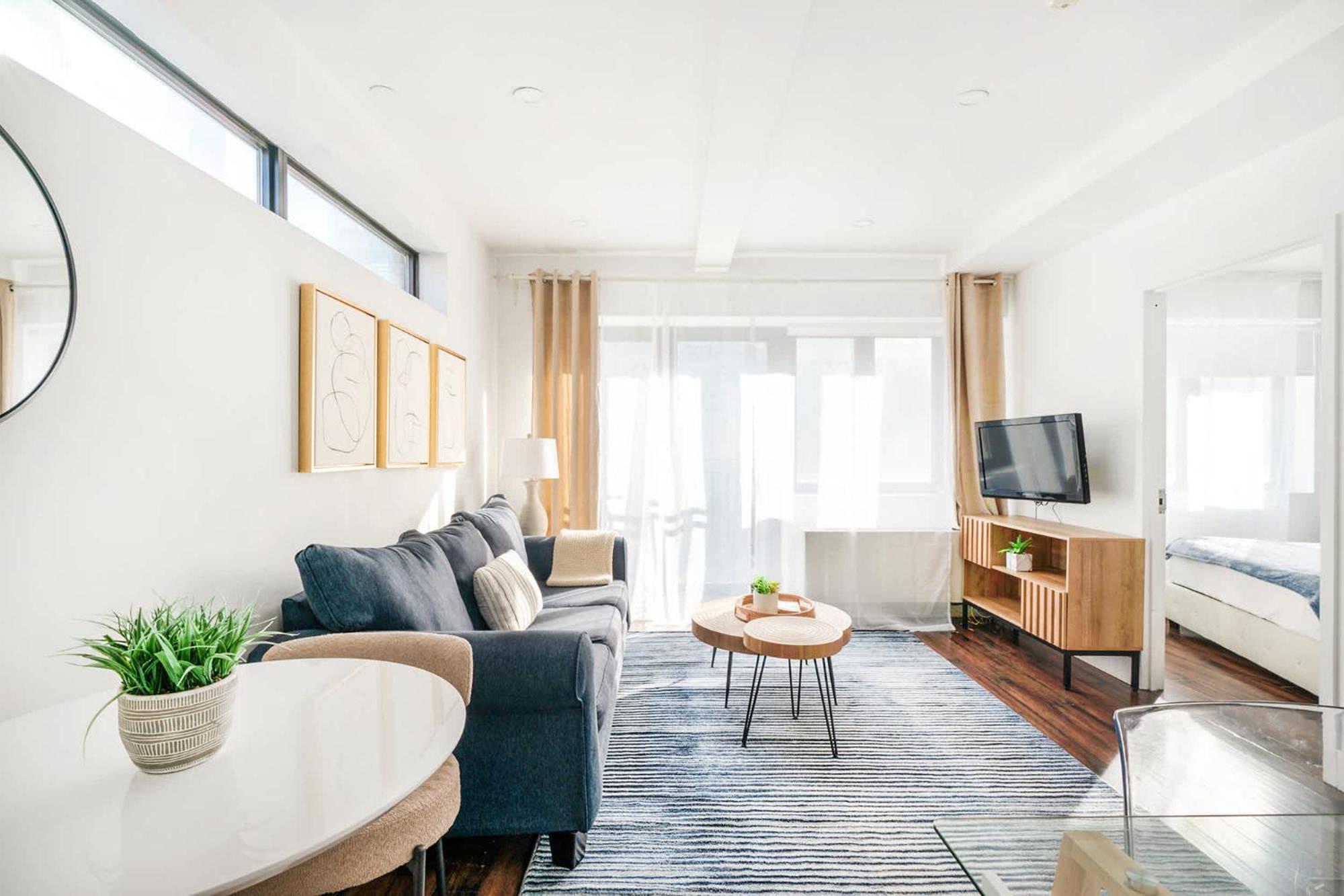 809-5a Gorgeous New 1br Heart Of Midtown Appartement