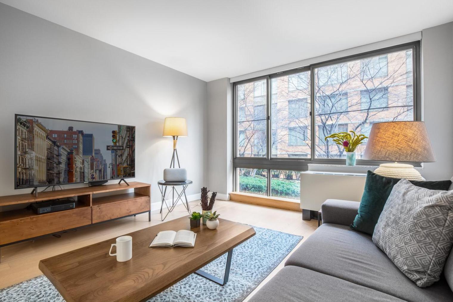 Appartamento Chelsea 1br W Doorman Lux Gym Sundeck Nyc-169 New York