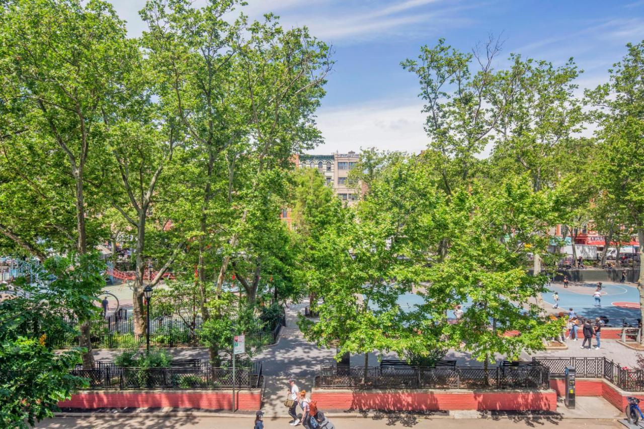 Apartment Sunlit Les 1br W Wd Nr Bd Train Nyc-865 New York City