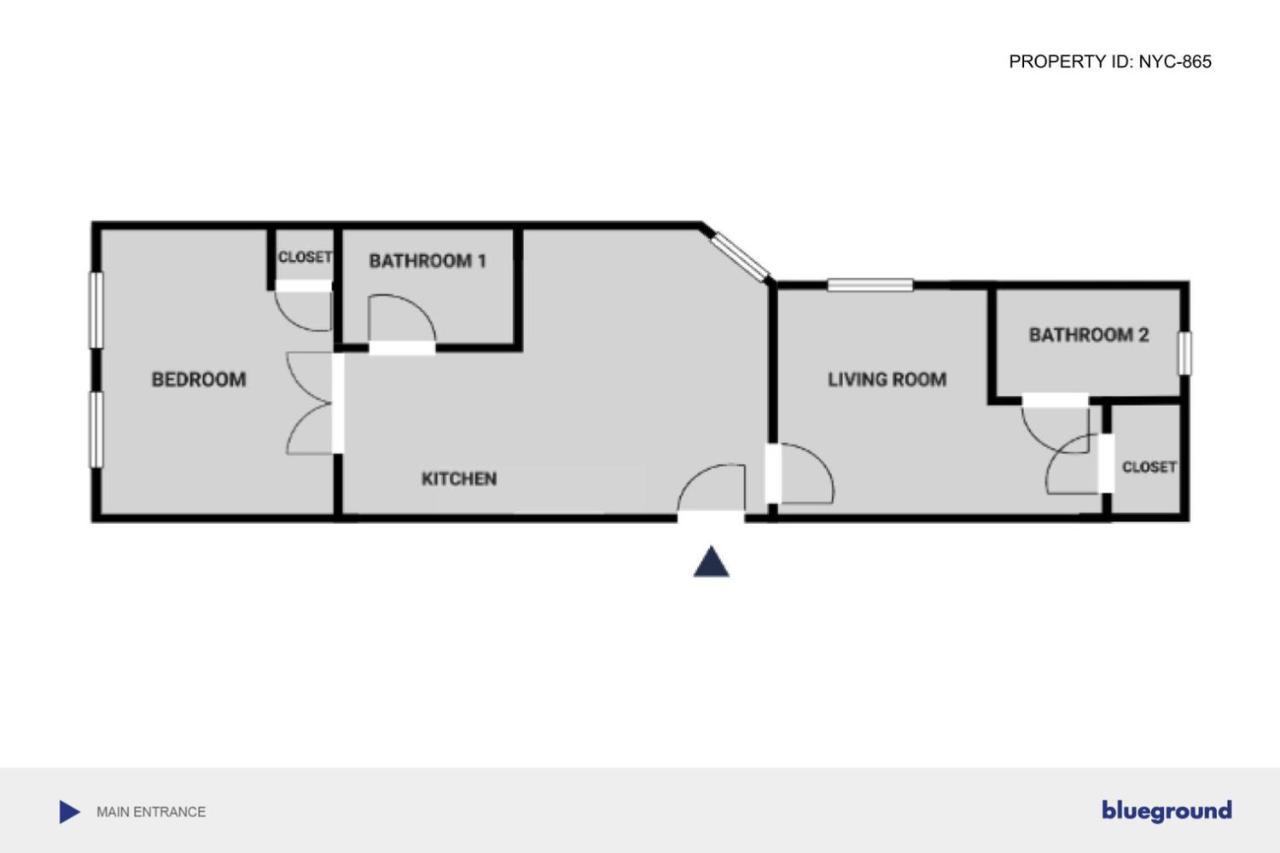 Sunlit Les 1br W Wd Nr Bd Train Nyc-865 New York City