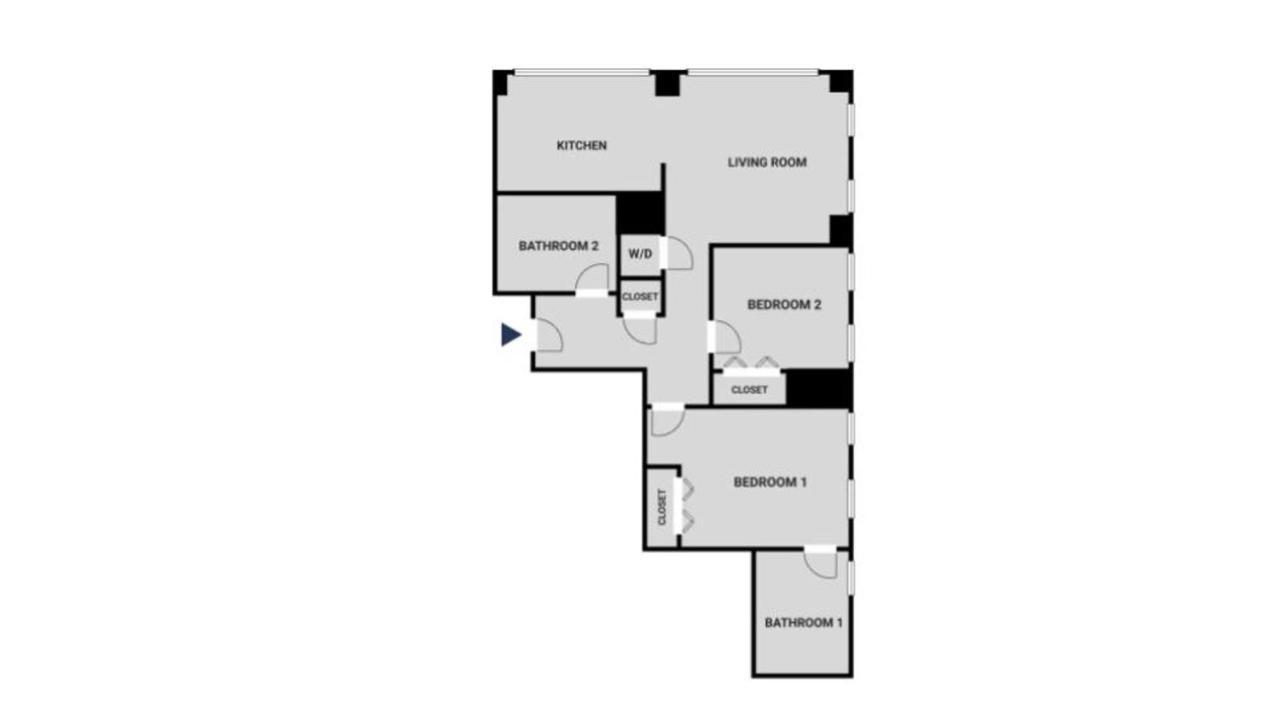 Clinton Hill 2br W Wd Gym Pool Nr Bam Nyc-970 Appartement *