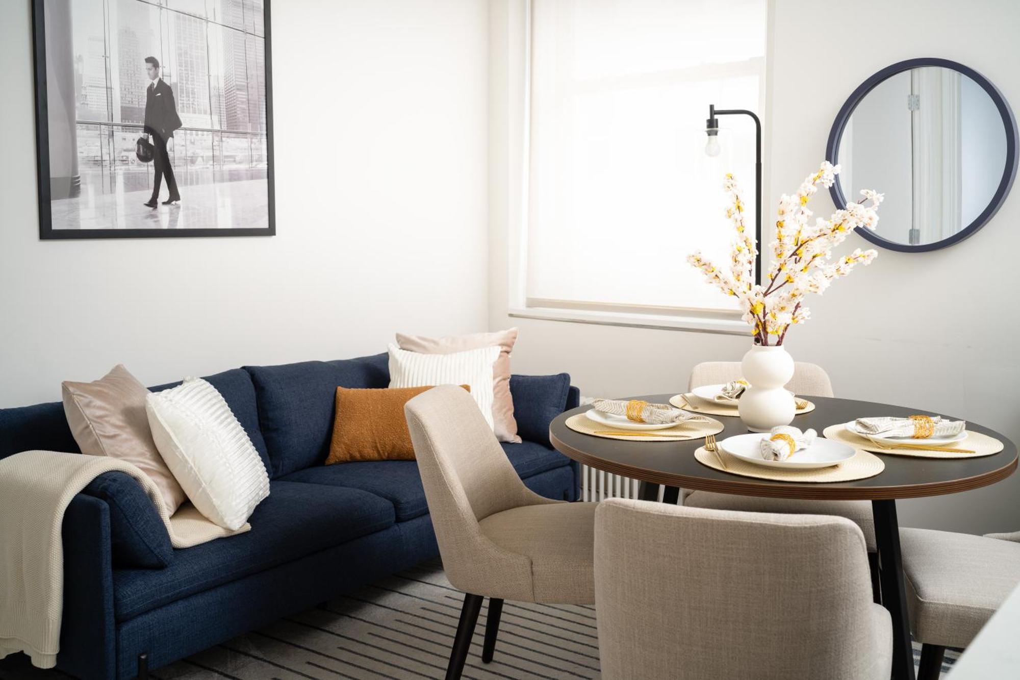 Luxury 2bd Nr St Gym Rooftop W/d Appartement New York