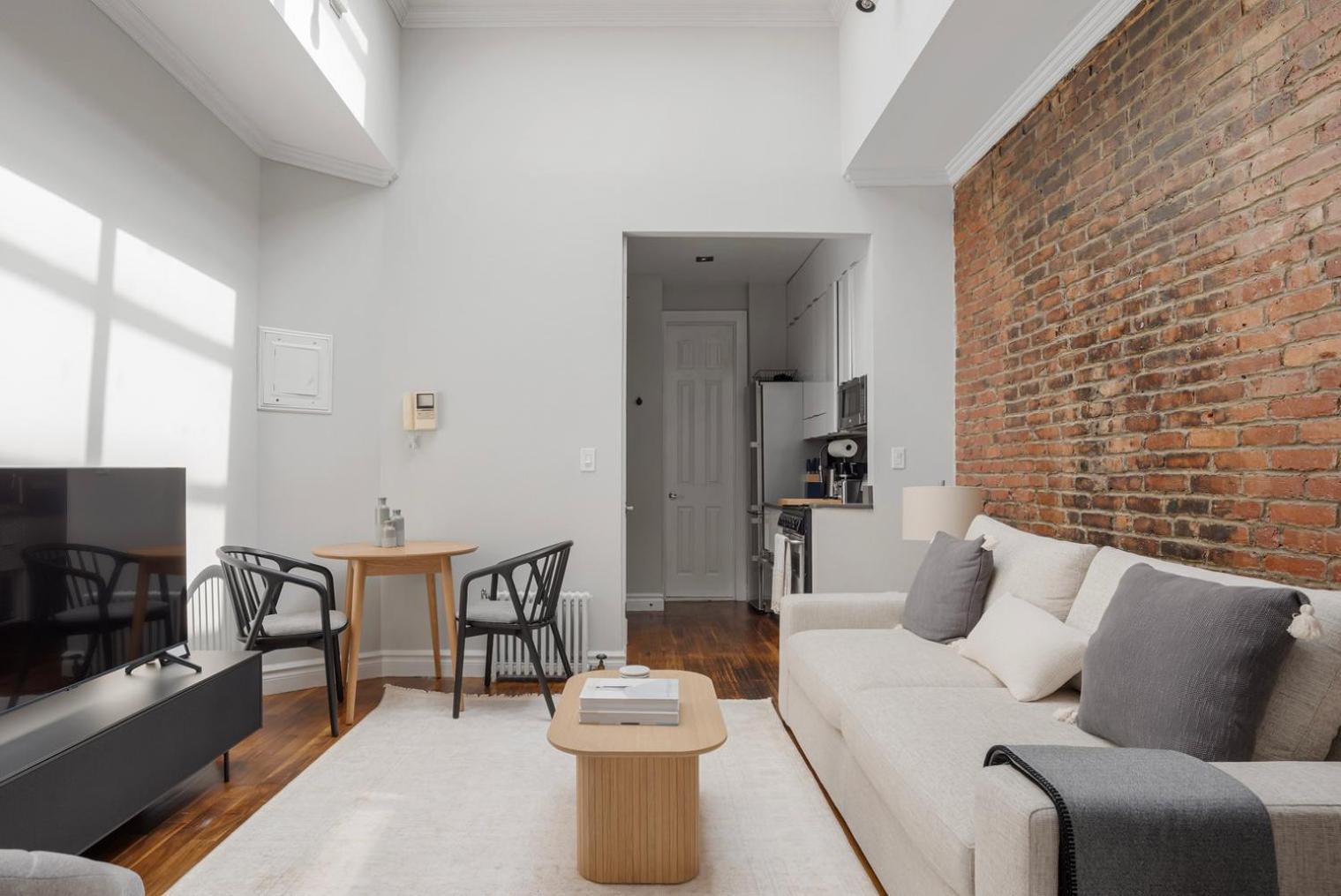 Apartamento West Village 1br W High Ceilings Skylight Wd Nyc-1172