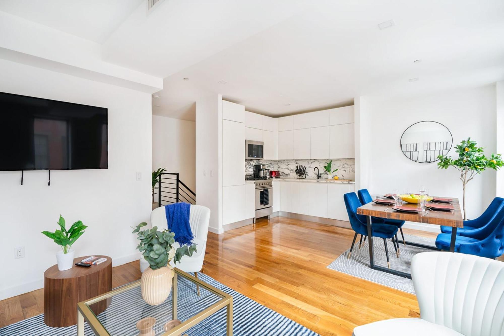 13-3 I Brand New 4br 3 Baths Duplex Private Roof Deck Lejlighed *