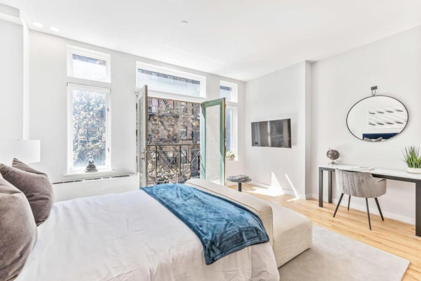 Apartamento Studio W Charming Juliet Balcony In Upper East