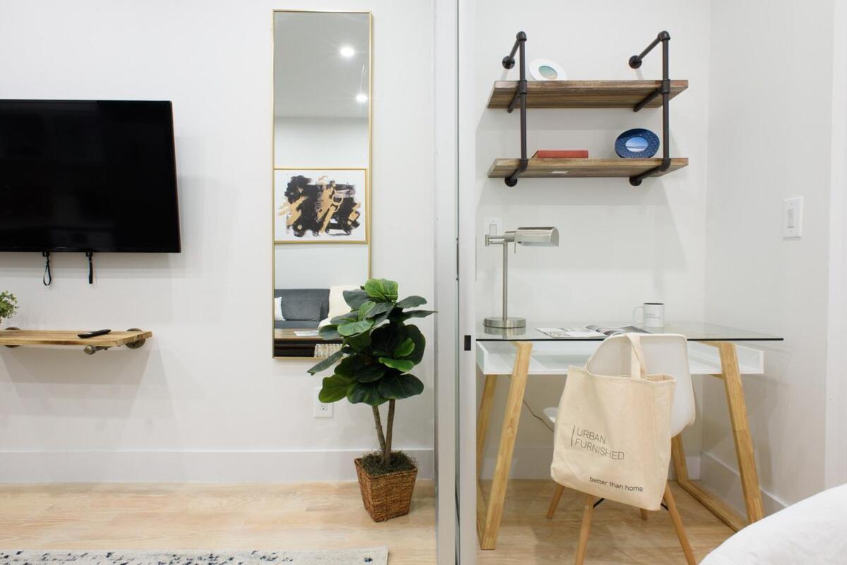78-2d New Furnished 1br Wd Walk To Park Appartement *