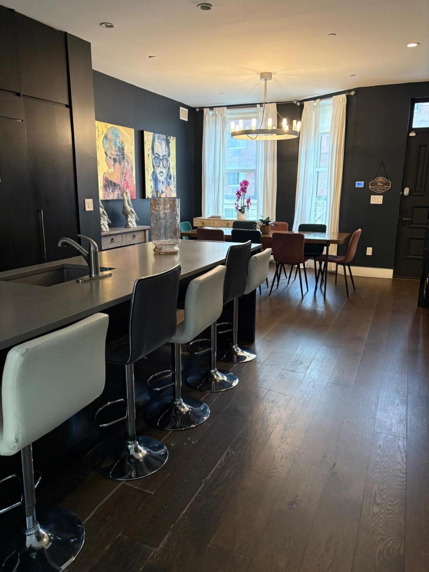 Harlem New Multi-million Dollar Manhattan Brownstone Ferienhaus New York