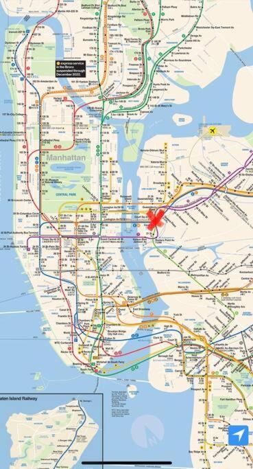 Apartamento Amazing Ground Floor 2 Bedrooms In Nyc Subway Crossing The Street And One Station To Manhattan *
