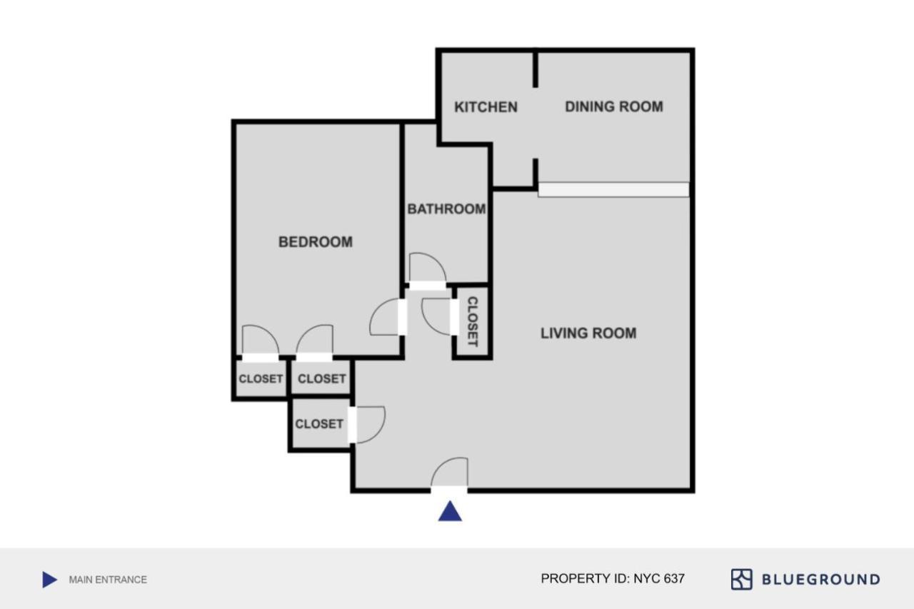 Appartement Ues 1br W Elevator Nr Bloomingdales Nyc-637 *