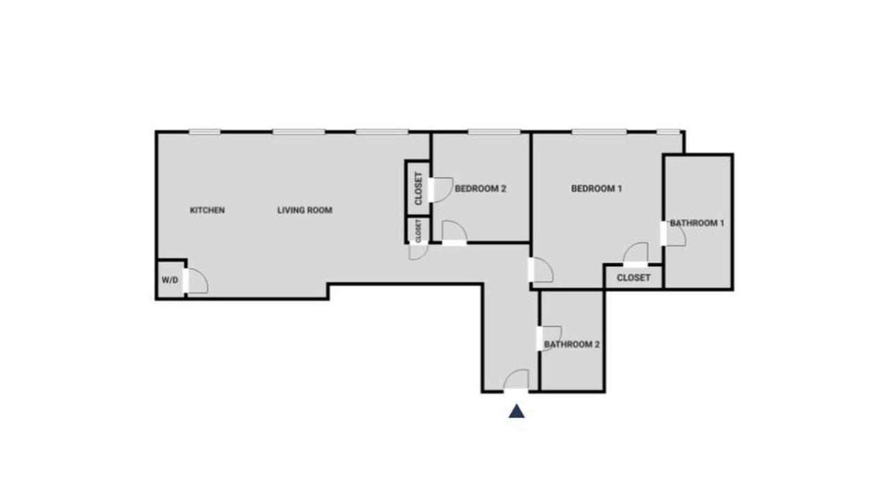 Hells Kitchen 2br W Doorman Nr Park Nyc-522 Appartement