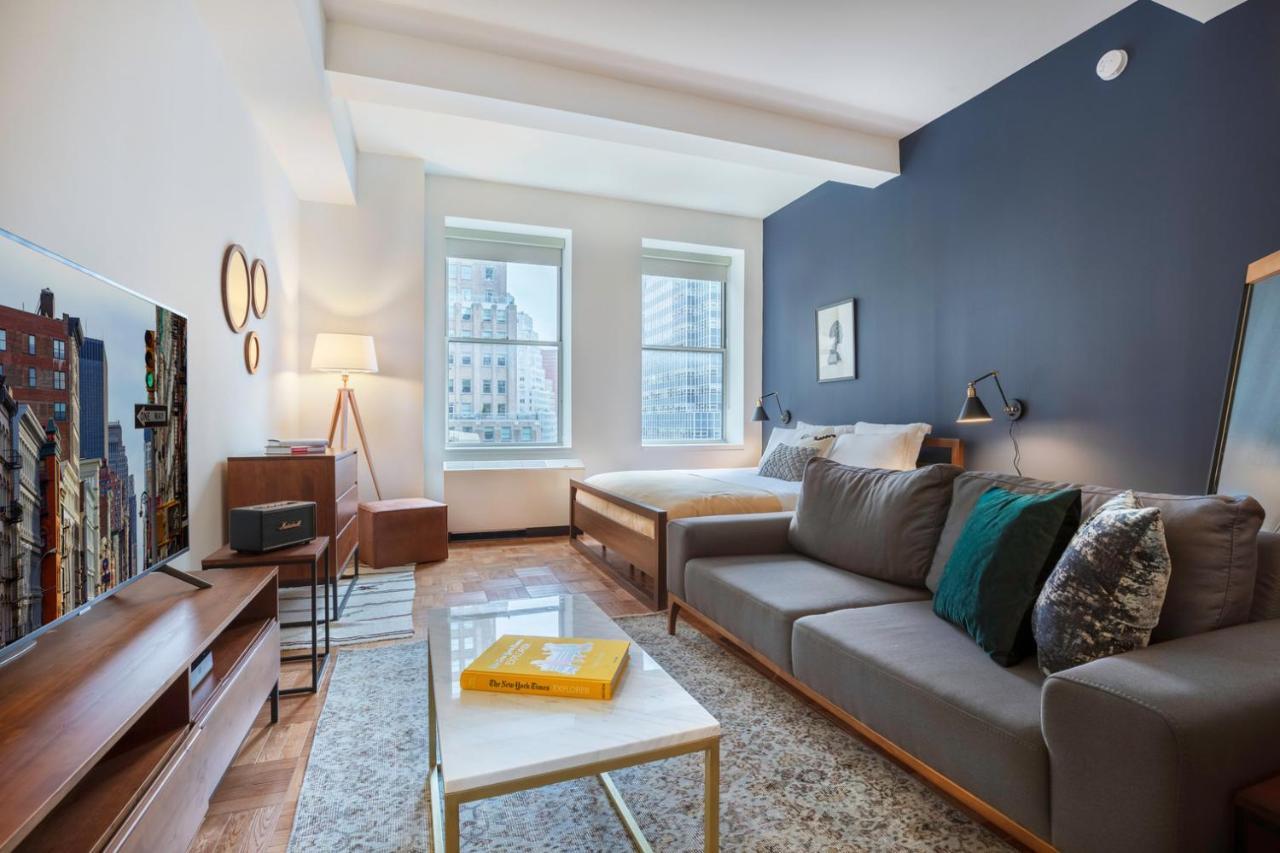 Fidi Studio W Residents Bar Golf Simulator Gym Nyc-271 Appartement *