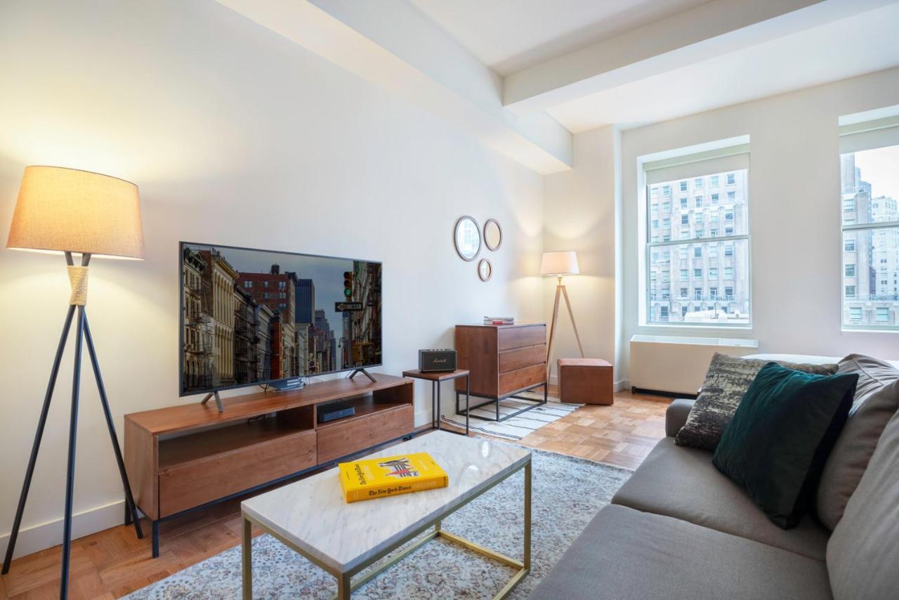 Fidi Studio W Residents Bar Golf Simulator Gym Nyc-271 Appartement