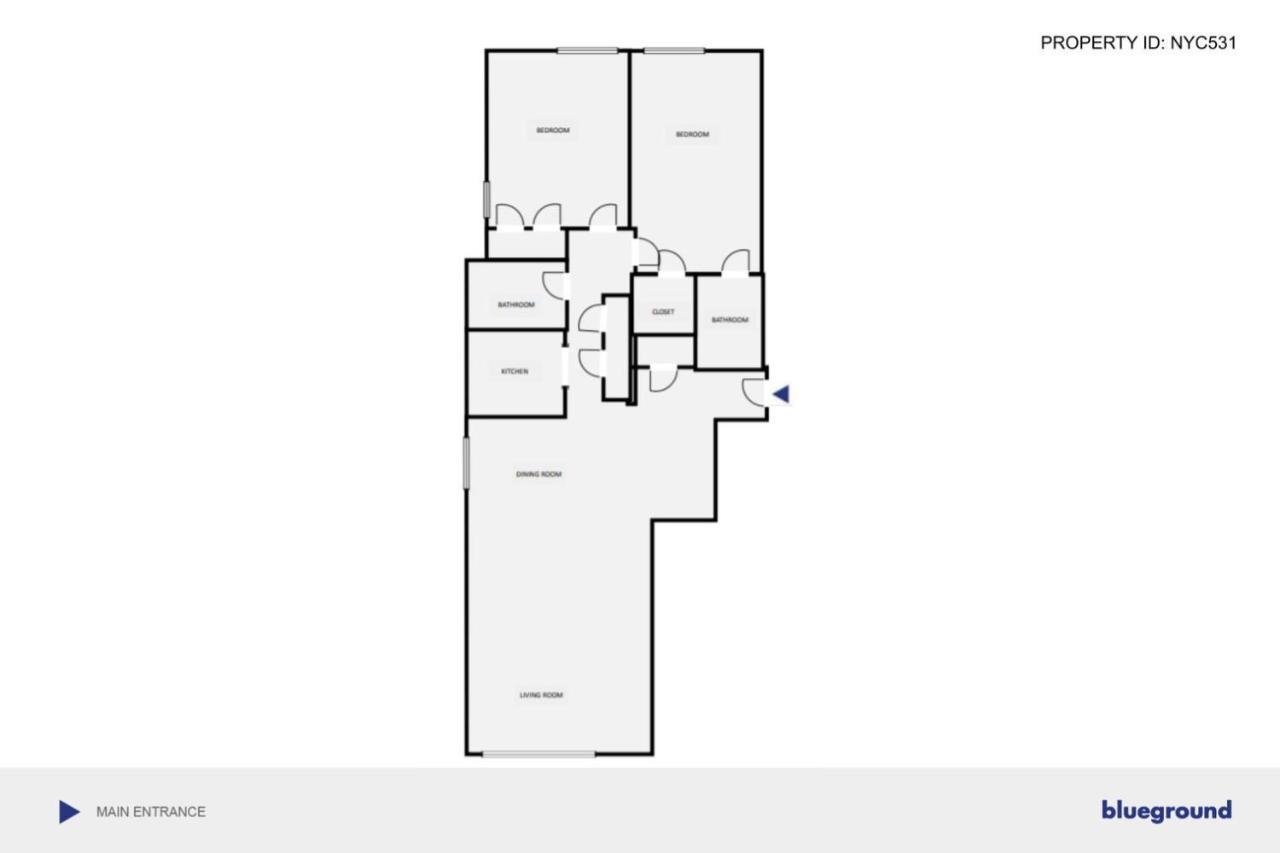 Appartement Midtown E 2br W Wd Nr Park Nyc-531 New York