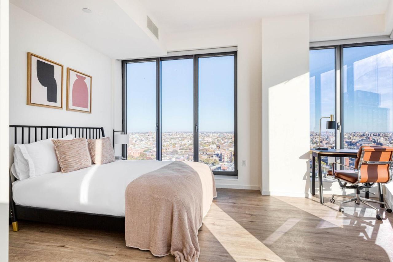 Appartamento Clinton Hill 3br W Wd Gym Pool Nr Bam Nyc-975 *