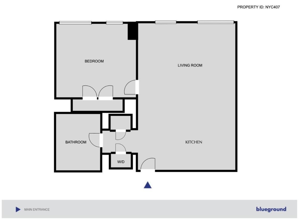 Appartement Hells Kitchen 1br W Pool Dm Nr Pk Nyc-407