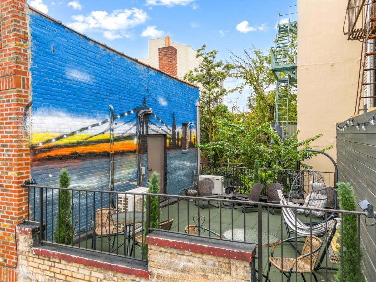 Hot Bushwick Location- Art With Roof Terrace At 