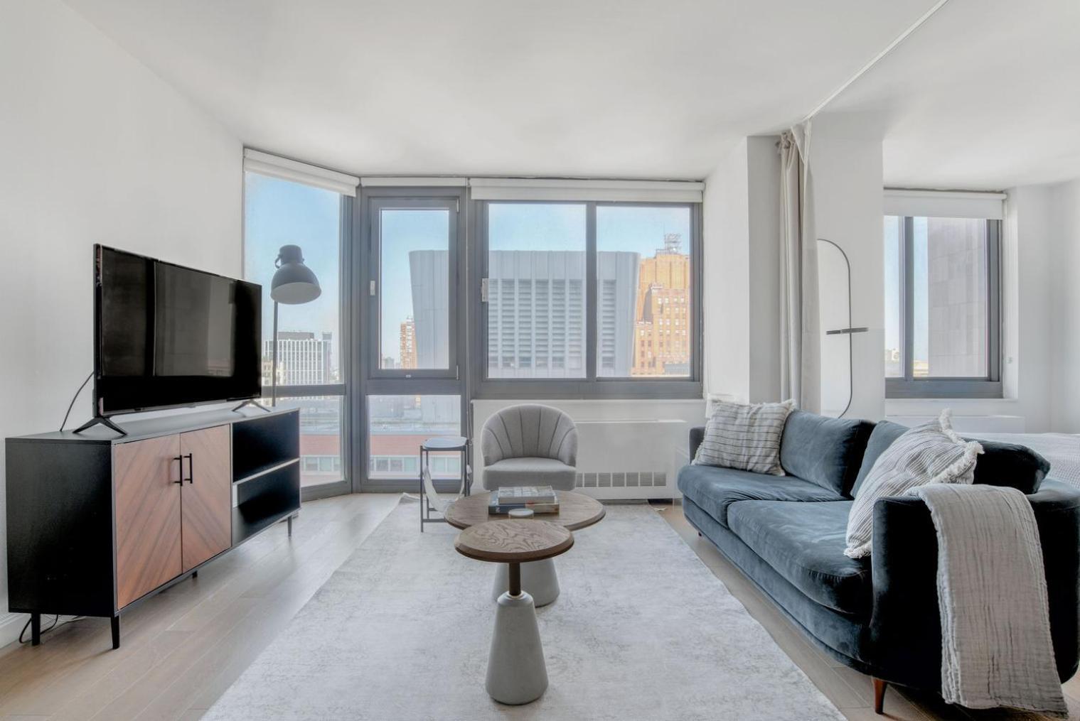 Tribeca Studio W Tons Of Light Gym Pool Nyc-118 Appartement New York