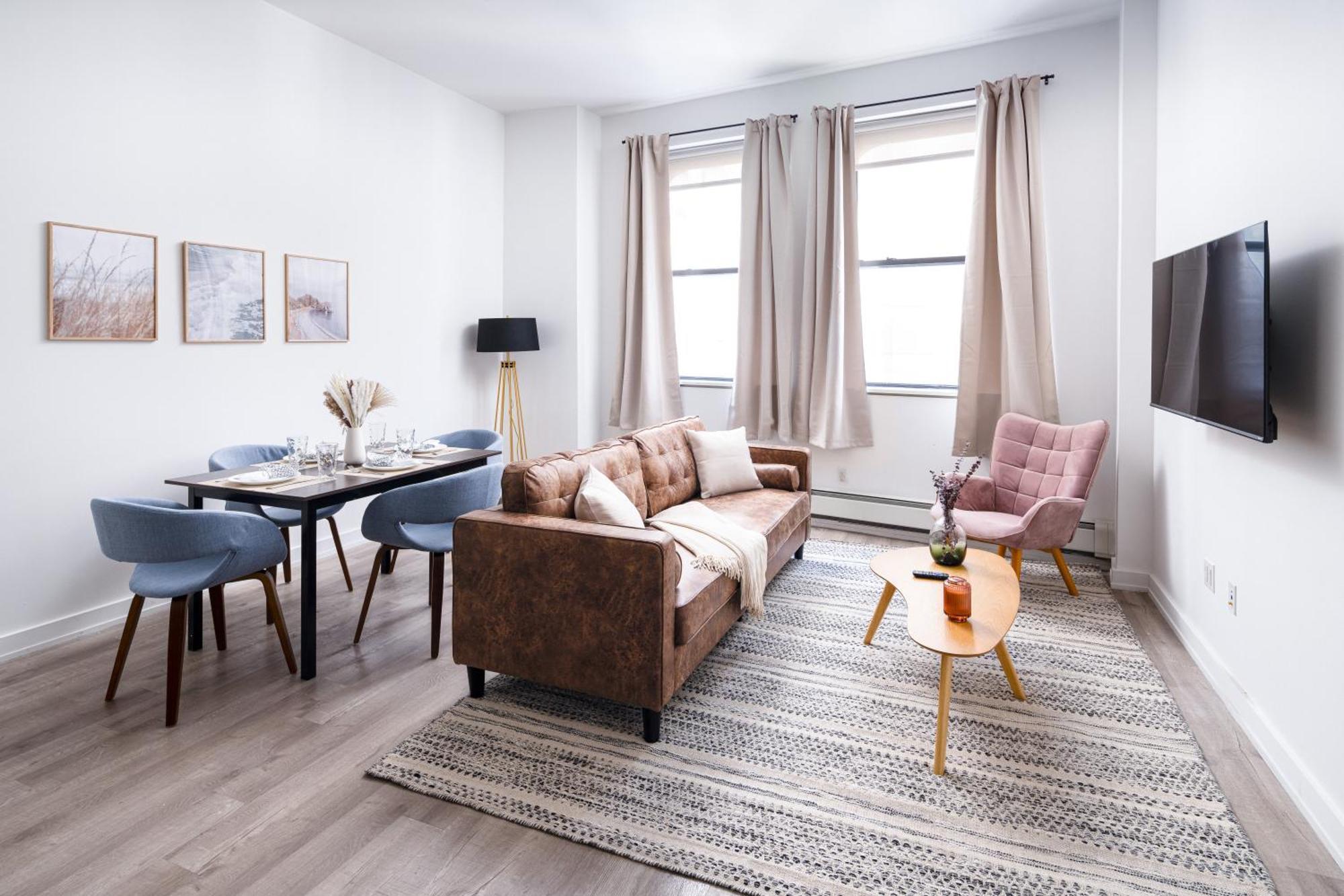 Chic 1bd With Rooftop W/d In Unit Downtown Appartement *
