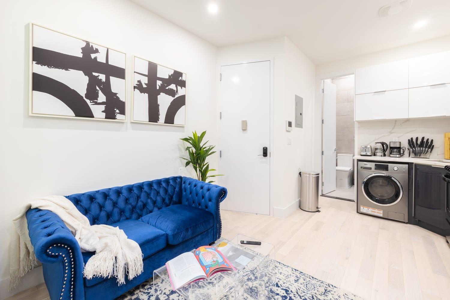317-4c New Modern 1br W&d Walk To Park Appartement New York