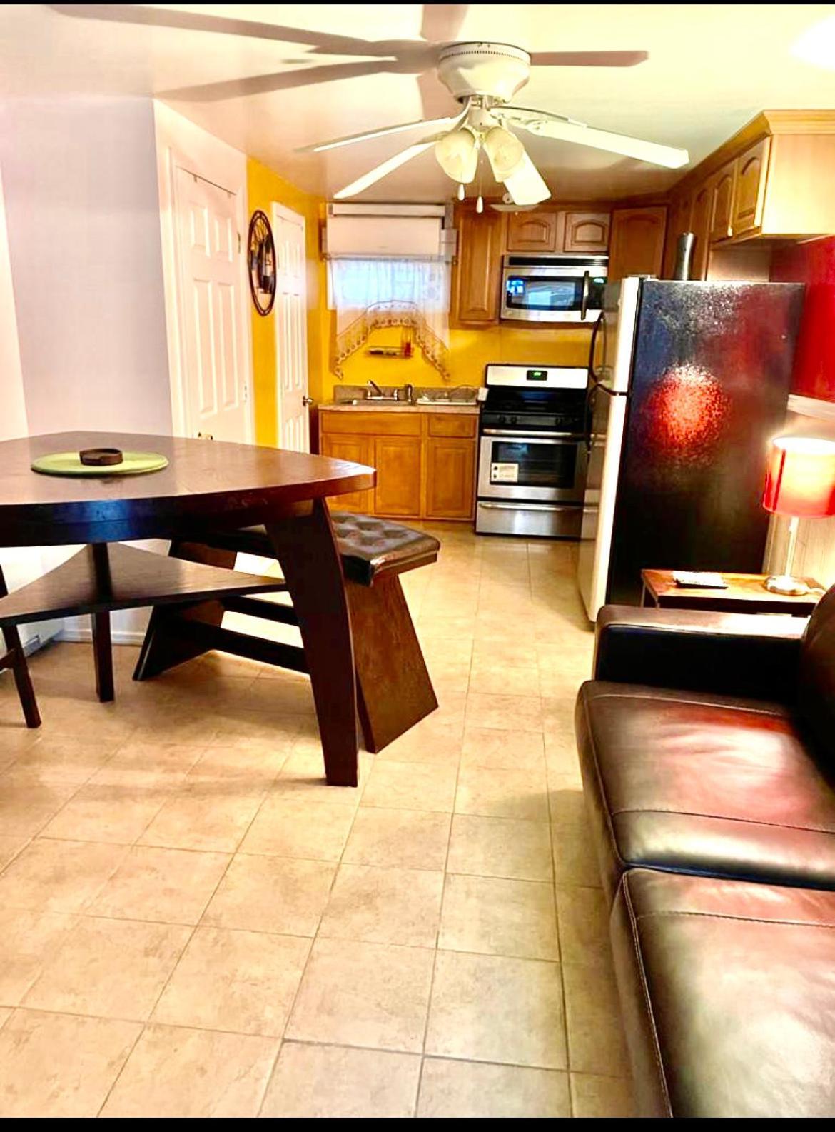 Large 3-bedrooms/2-bath Apt, One Block To Train
