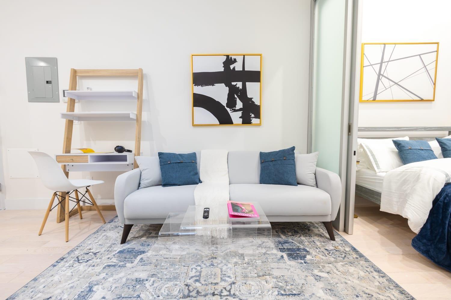 317-4a New Modern 1br W&d Walk To Park Appartement *