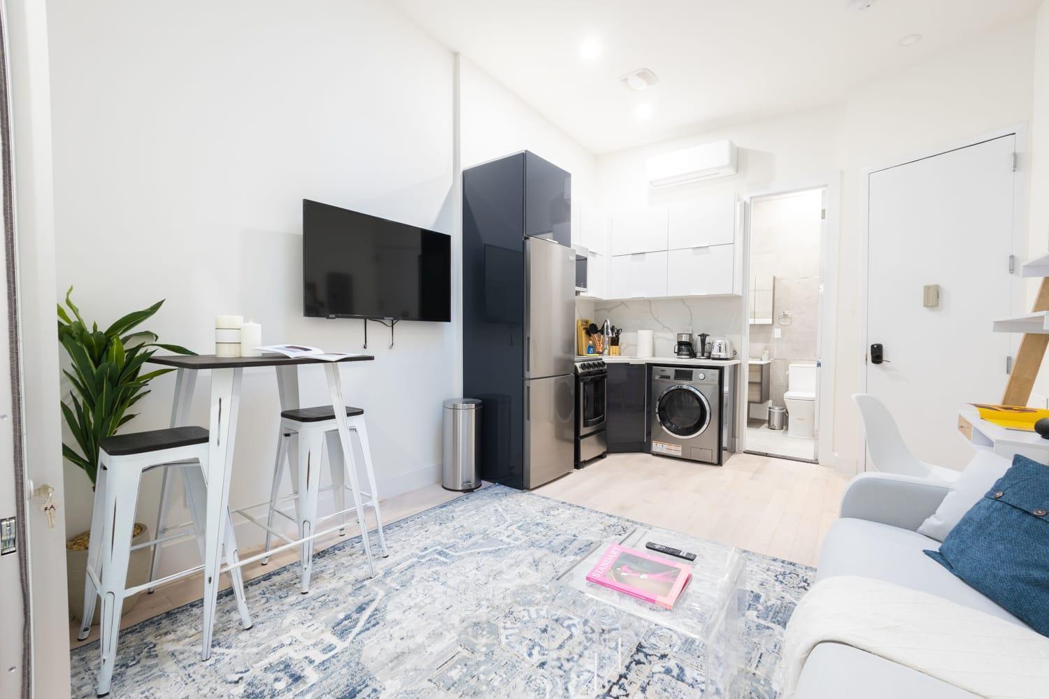 317-4a New Modern 1br W&d Walk To Park Appartement *