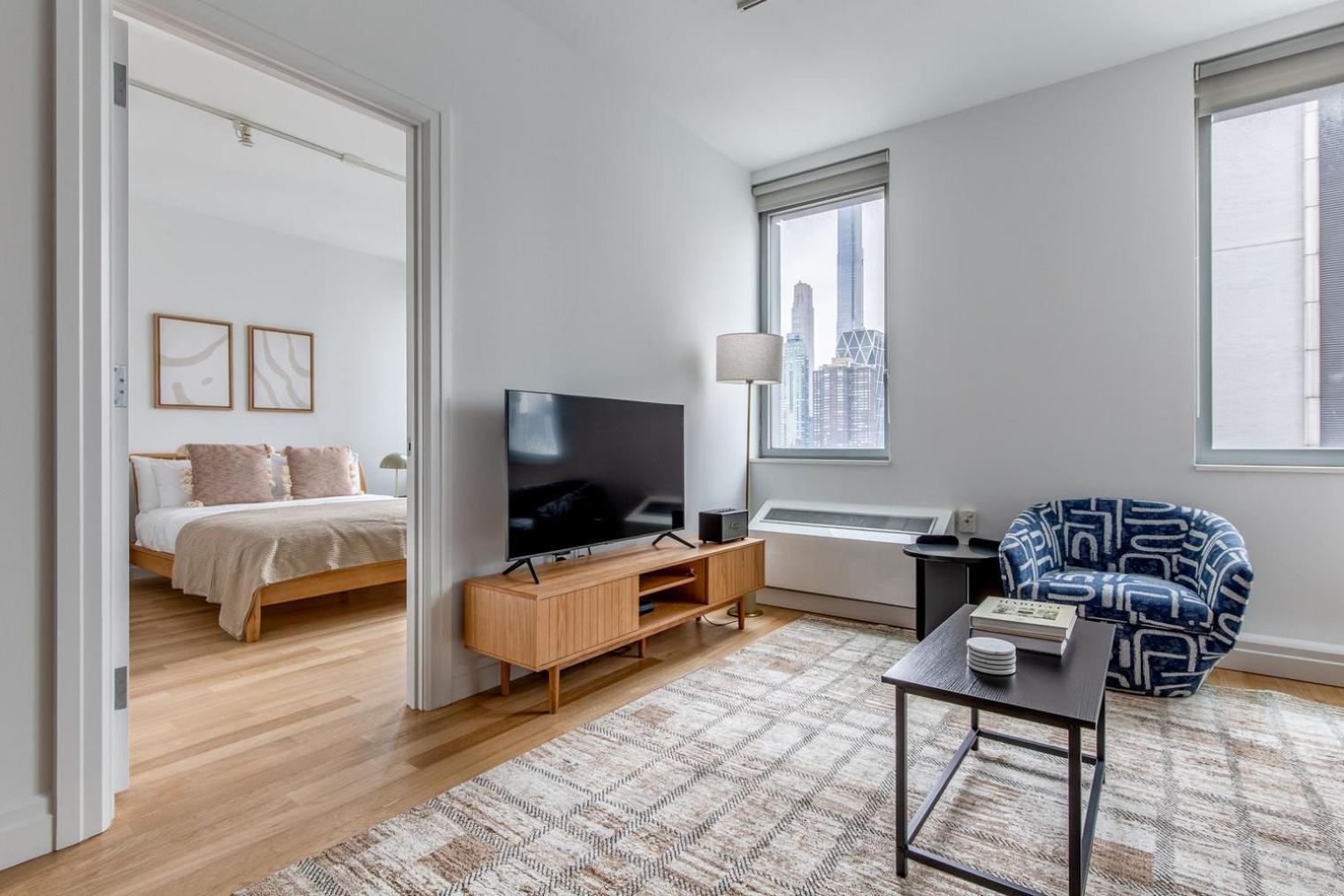 Appartement Blueground Midtown W Gym Nr Hudson River Park Nyc-1458 New York