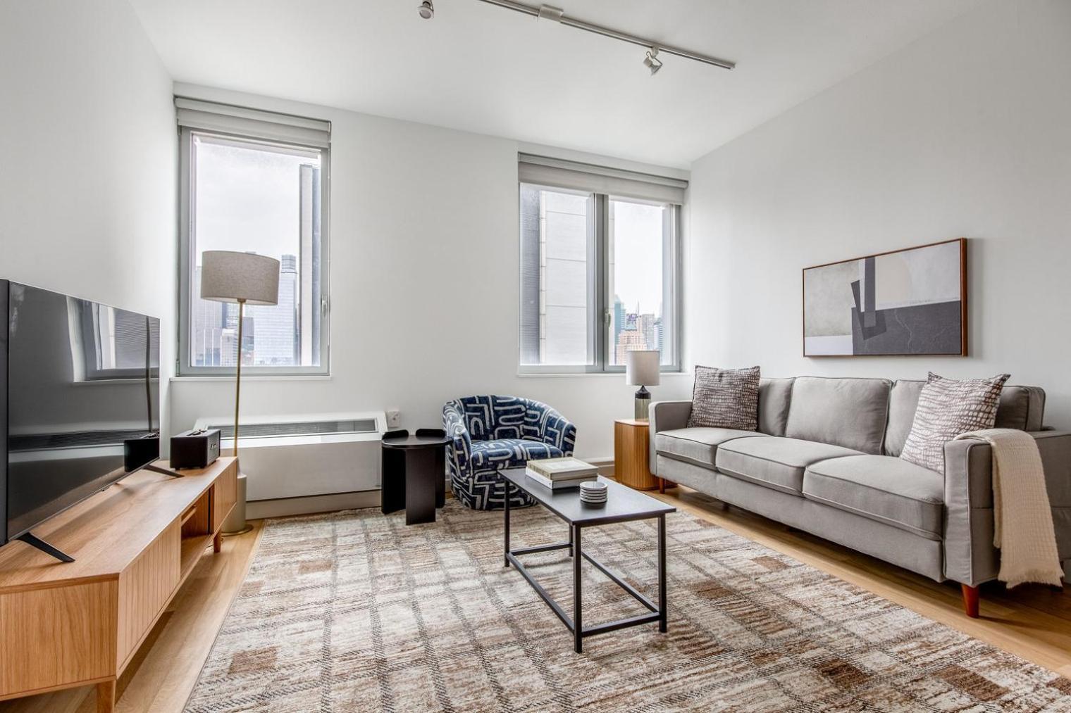 Blueground Midtown W Gym Nr Hudson River Park Nyc-1458 Appartement New York