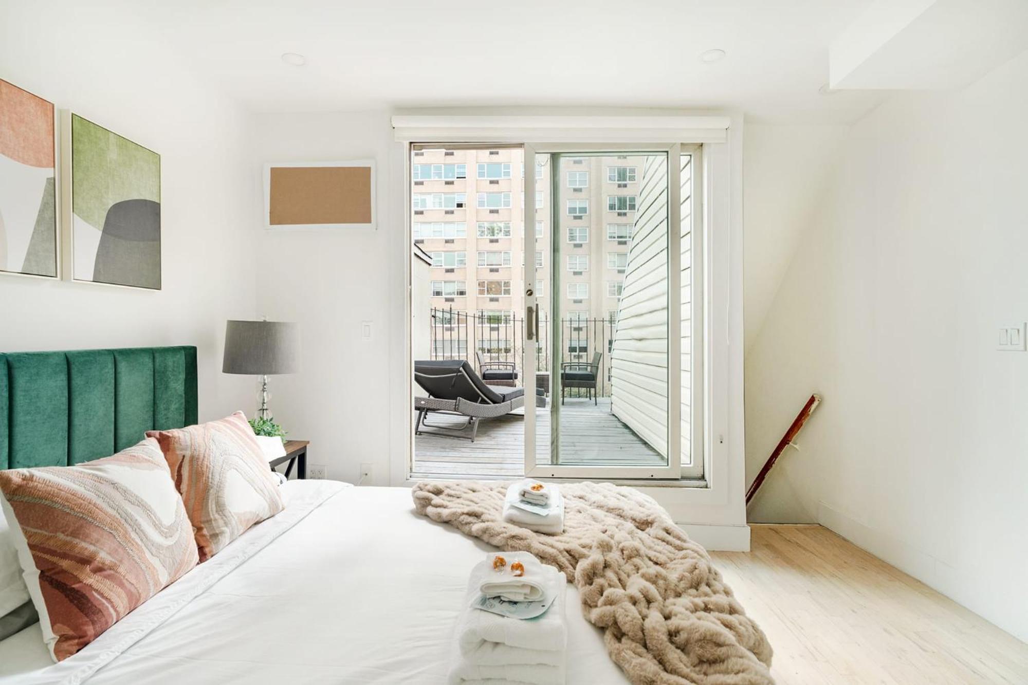 1597-phn Ph Duplex -private Outdoor Deck W D * New York