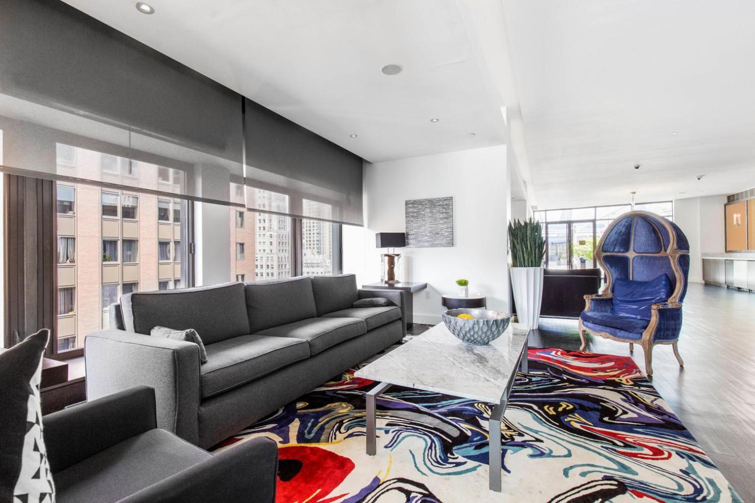 Fidi 1br W Elevator Doorman Gym Nr St Nyc-619 Appartement New York