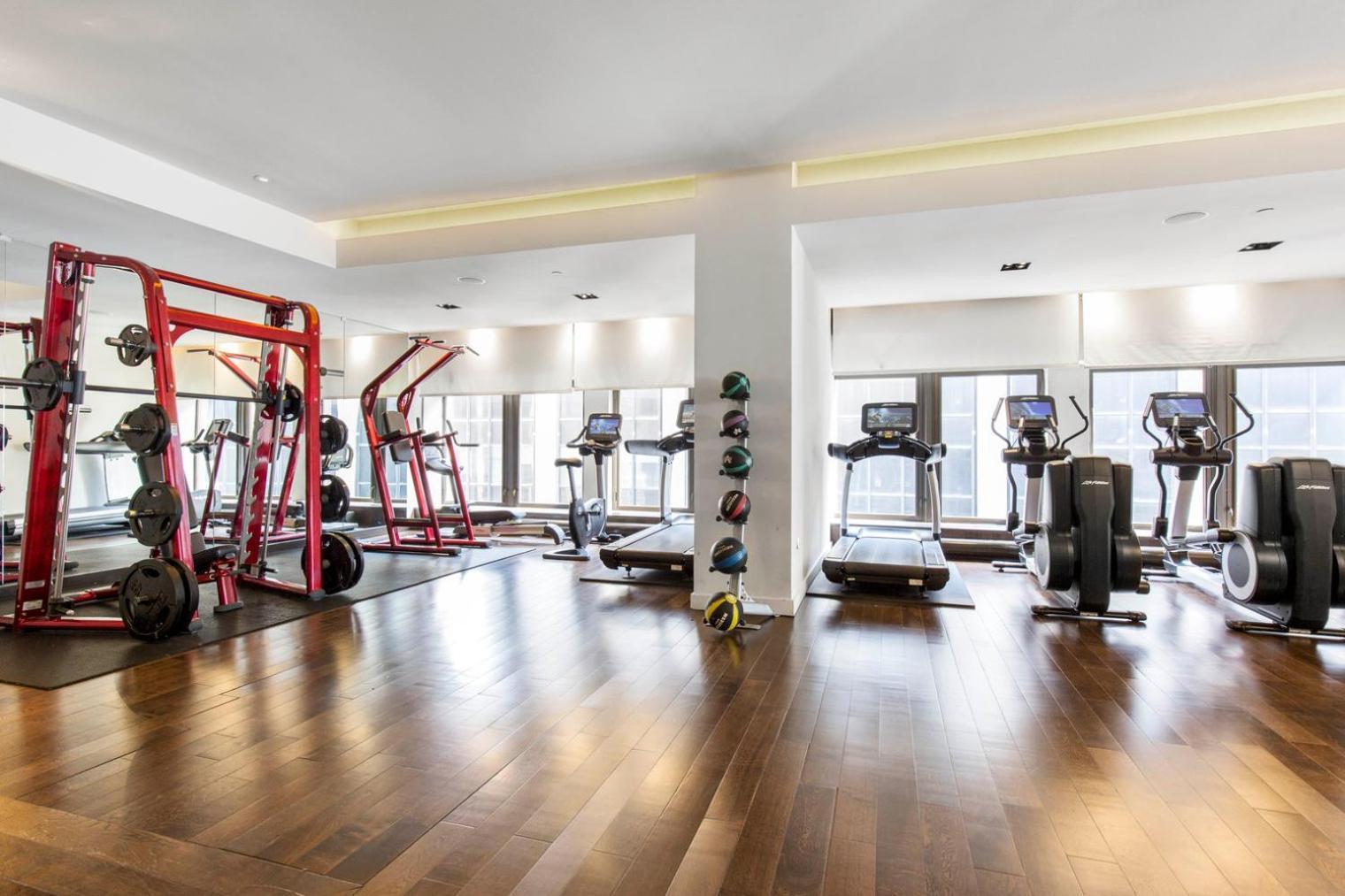 Fidi 1br W Elevator Doorman Gym Nr St Nyc-619 Appartement