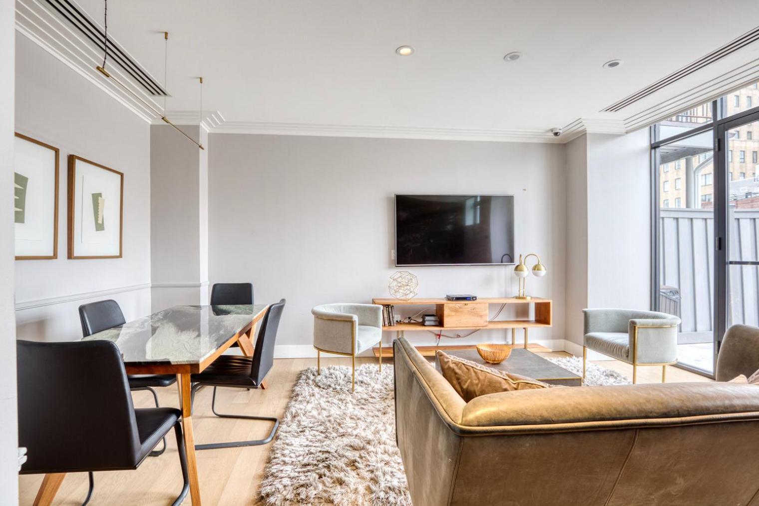 Chelsea 1br W Doorman Lounge Nr Food Hall Nyc-1196 Appartamento New York
