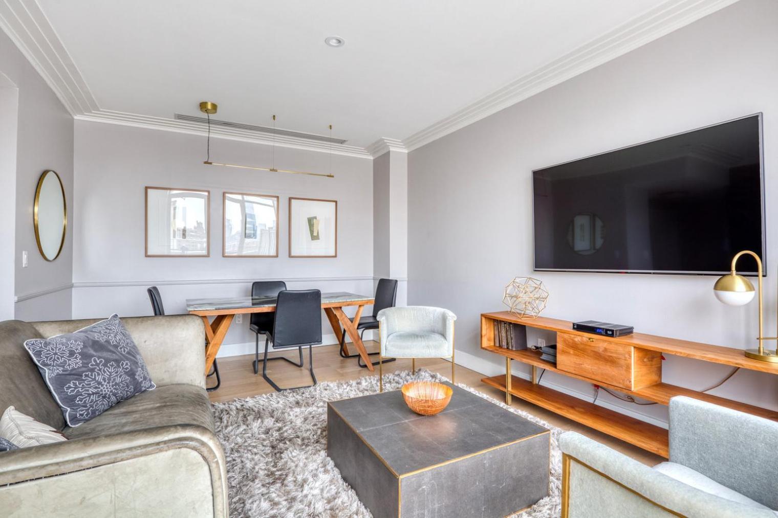 Chelsea 1br W Doorman Lounge Nr Food Hall Nyc-1196 Appartamento *