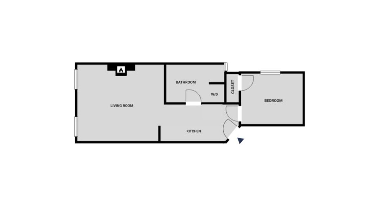 West Village 1br W Terrace Wd Nr Dining Nyc-1397 Appartement New York