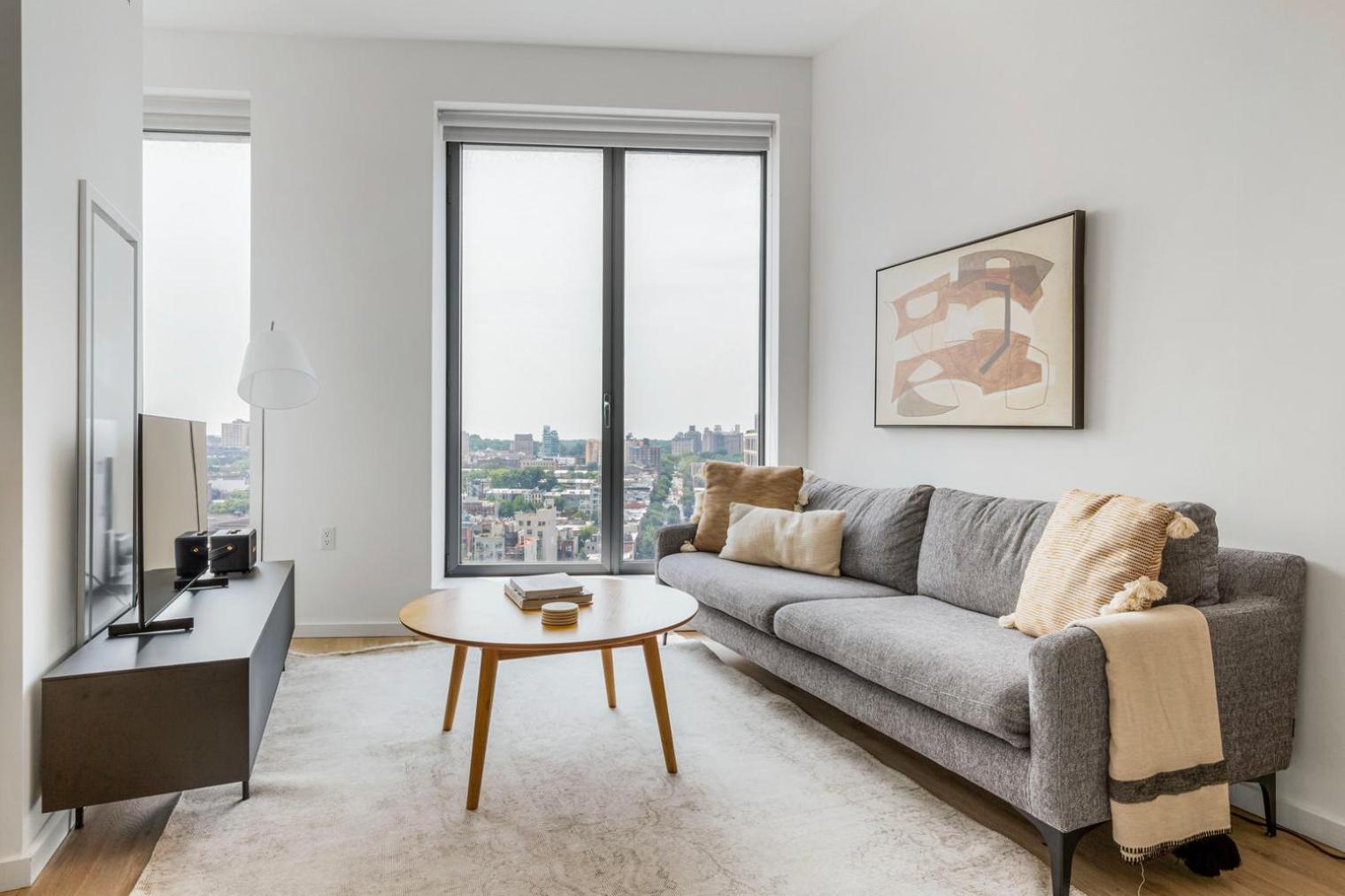 Blueground Clinton Hill Roof Pool Doorman Wd Nyc-1550 Appartement *