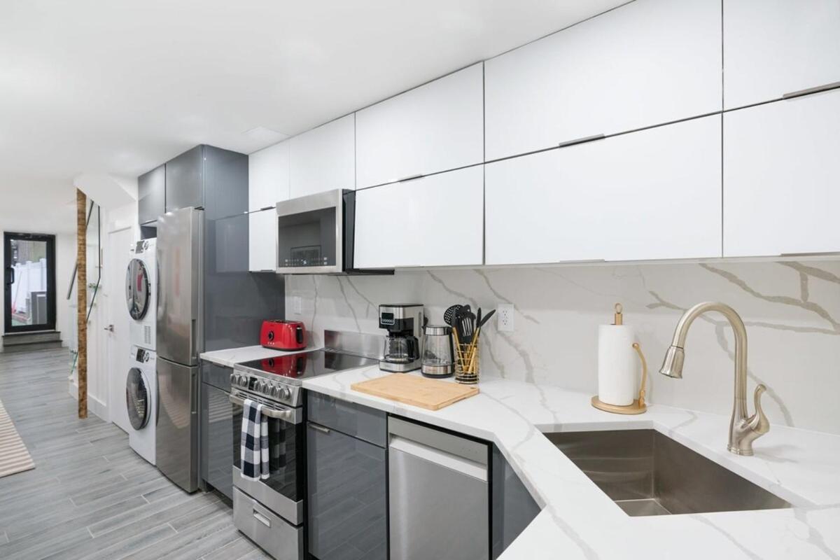 317-1d New 2br Duplex Wd Private Backyard Appartamento New York