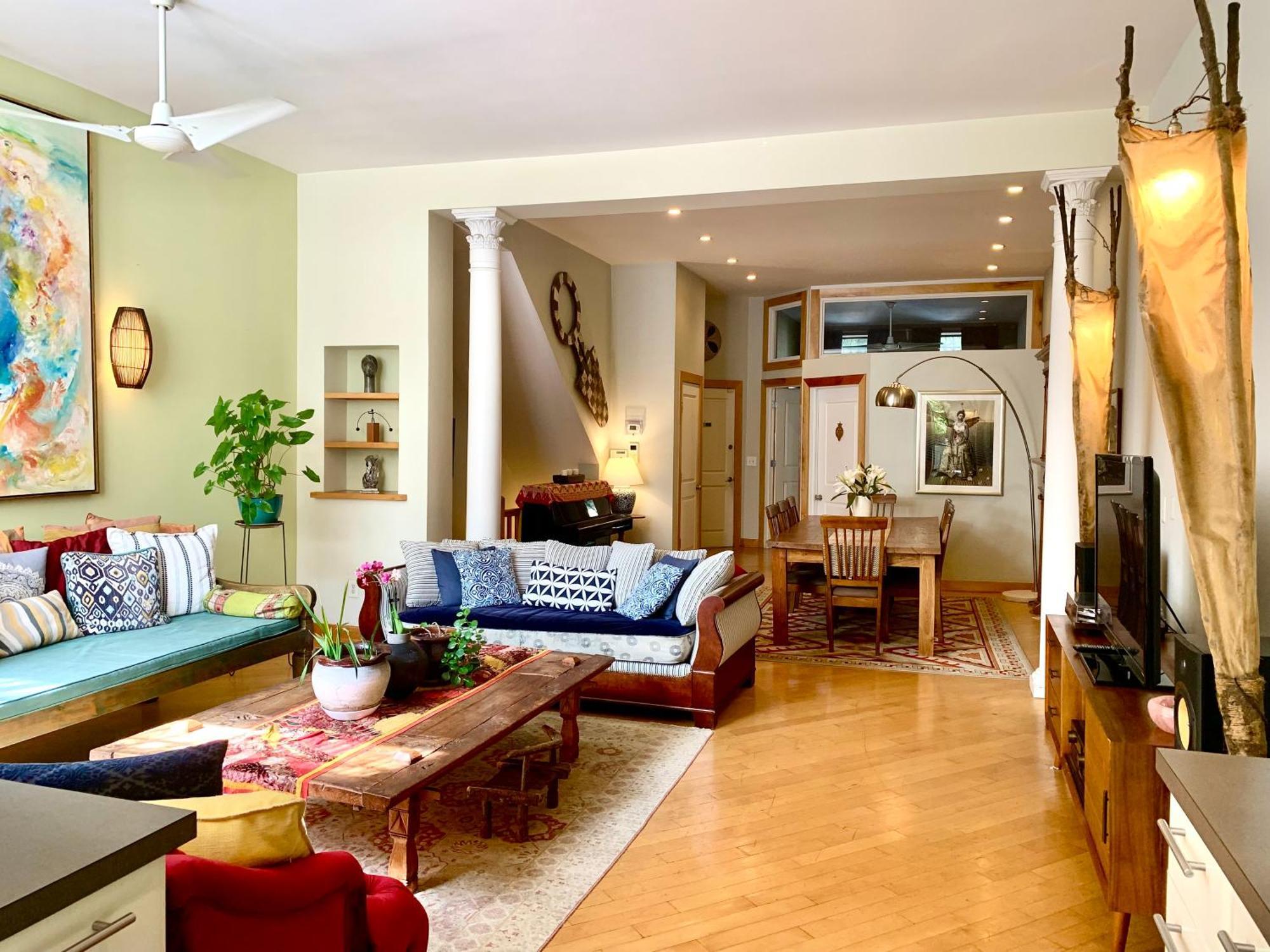 Accommodatie bij particulieren 2 Bedrooms With A Private Bathroom In Lovely *