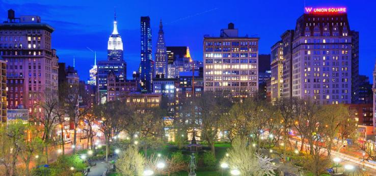 Oasis In The Heart Of Union Square Downtown Manhattan Nueva York