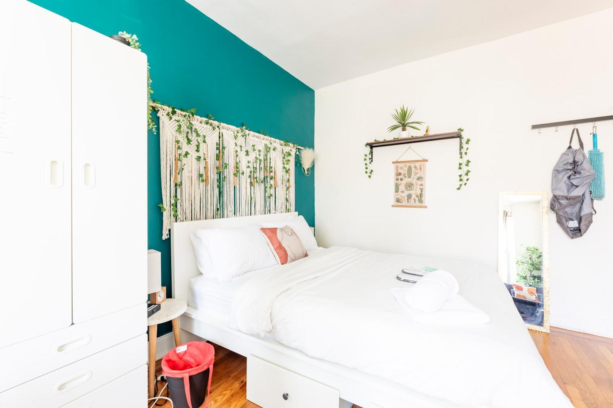 Appartamento Boho By Delicate Only 25 Min To Times Square Near Citi Field, Us Open Shared Bathroom Cat Friendly Only New York