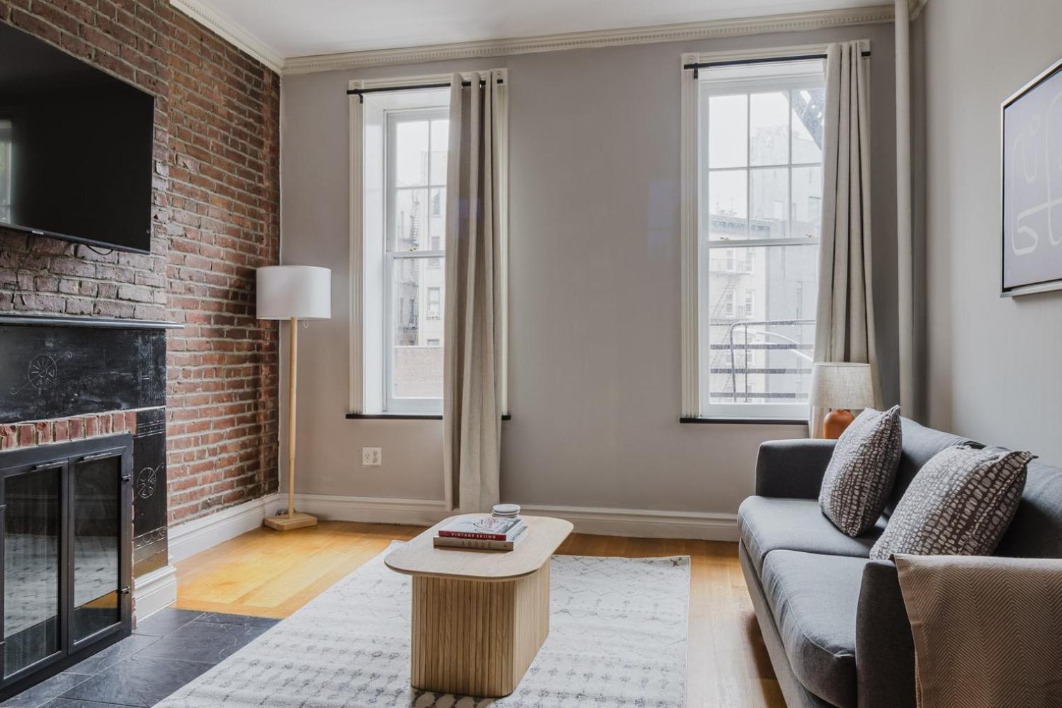 Blueground West Village Furnished Kitchen Wd Nyc-1564 Appartamento
