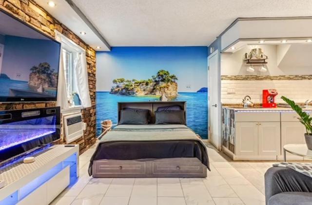 Apartamento Brooklyn Spacious Space With Private Entrance, Bathroom, & Backyard - Full-kitchen Nueva York