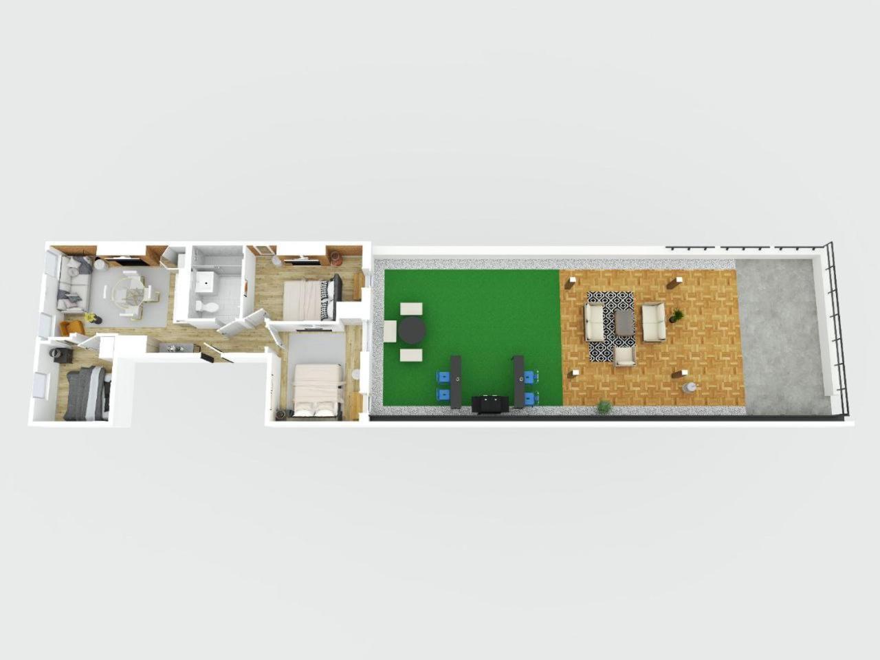 Appartement Modern 3bd Rose Hills Manhattan Terrace Space New York