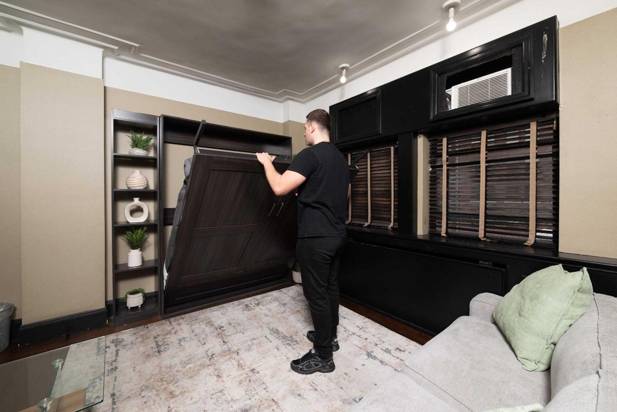 Location And Walkable In Ny With Gym Appartement