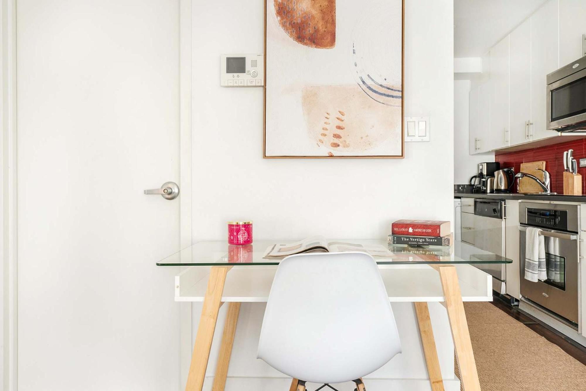 Apartamento 809-4a Columbus Circle New Bldg 1br W D Nova York