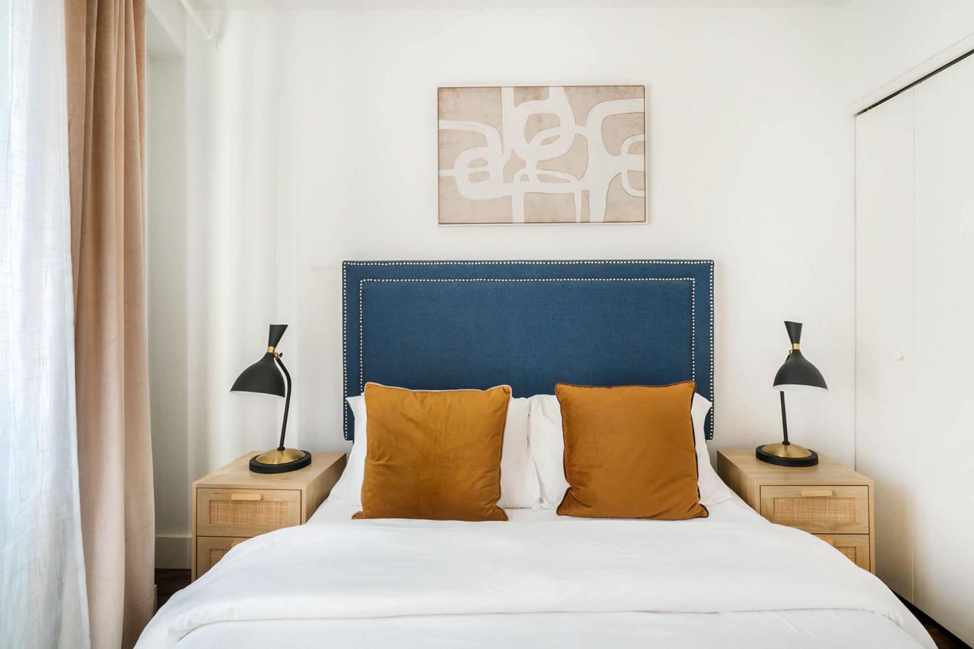 Apartamento 809-4a Columbus Circle New Bldg 1br W D