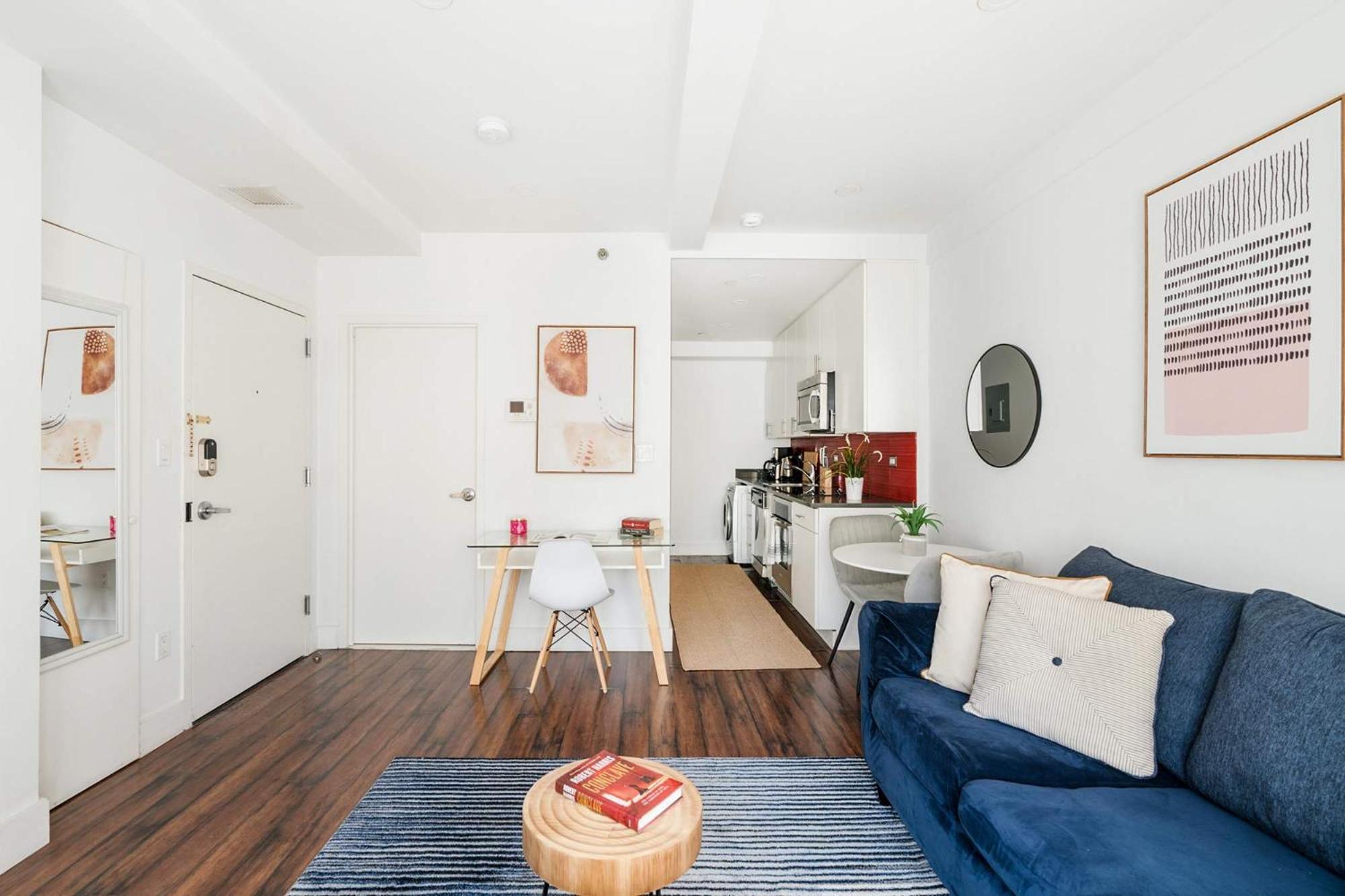 809-4a Columbus Circle New Bldg 1br W D Apartamento *