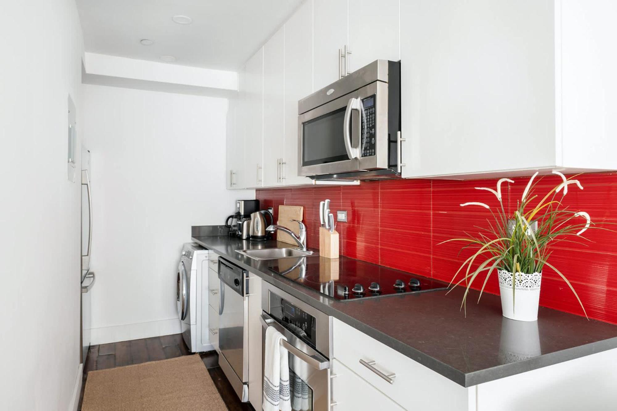 Apartamento 809-4a Columbus Circle New Bldg 1br W D *