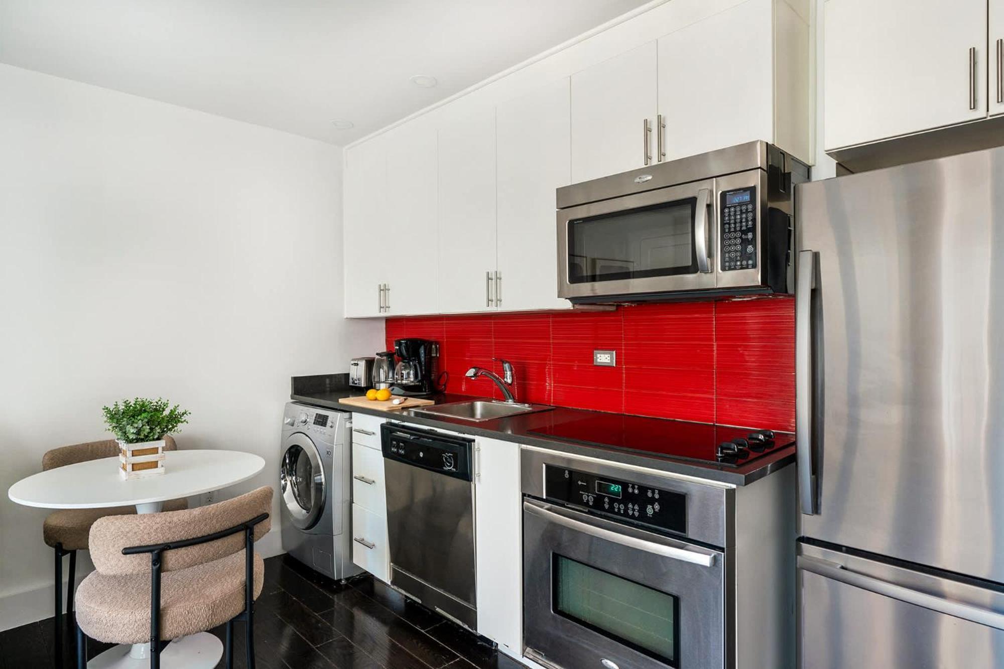 809-4b Balcony W D Prime Location Appartamento *