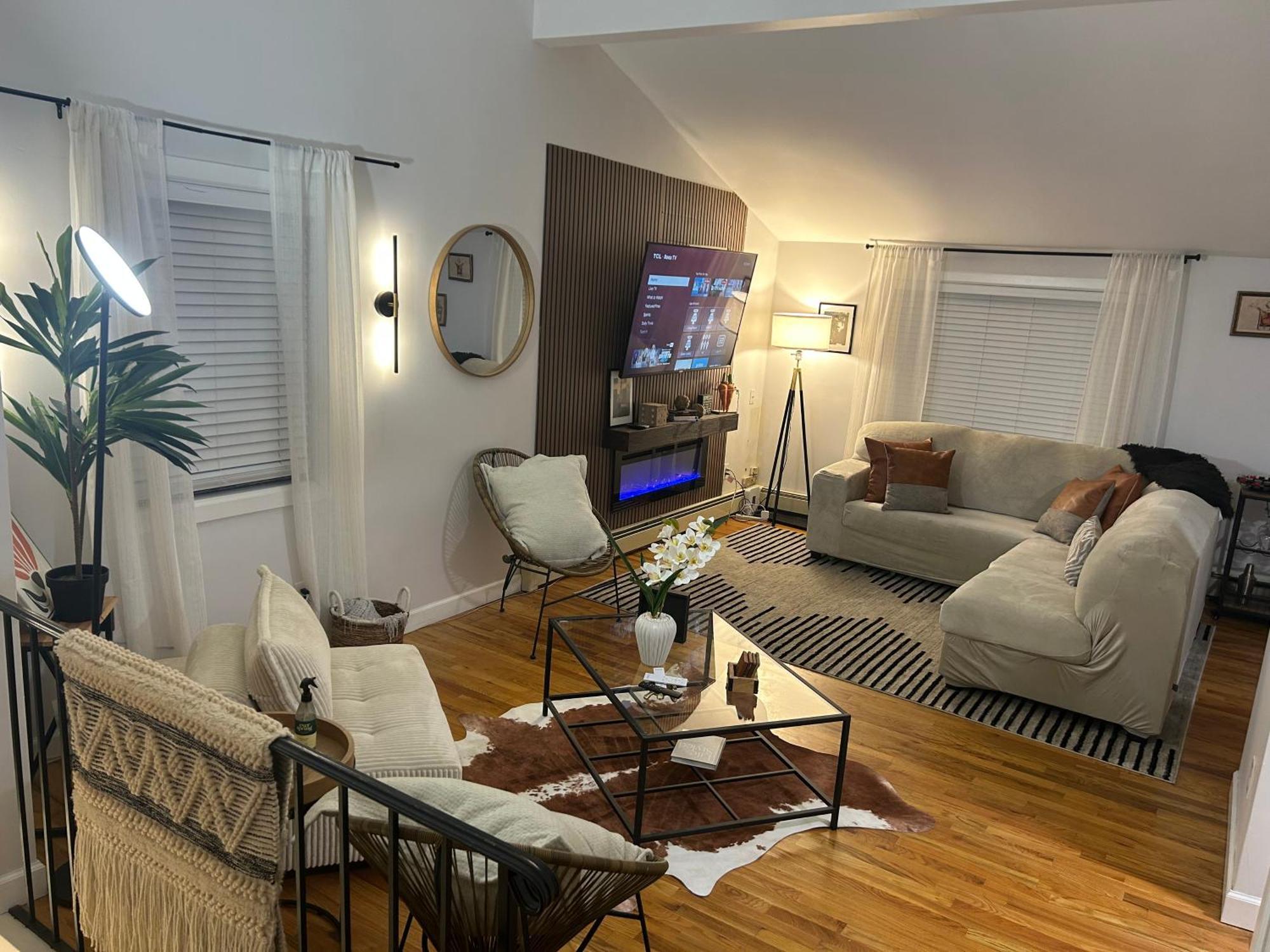 Chic Modern Bedroom 5 Mins From Jfk Accommodatie bij particulieren