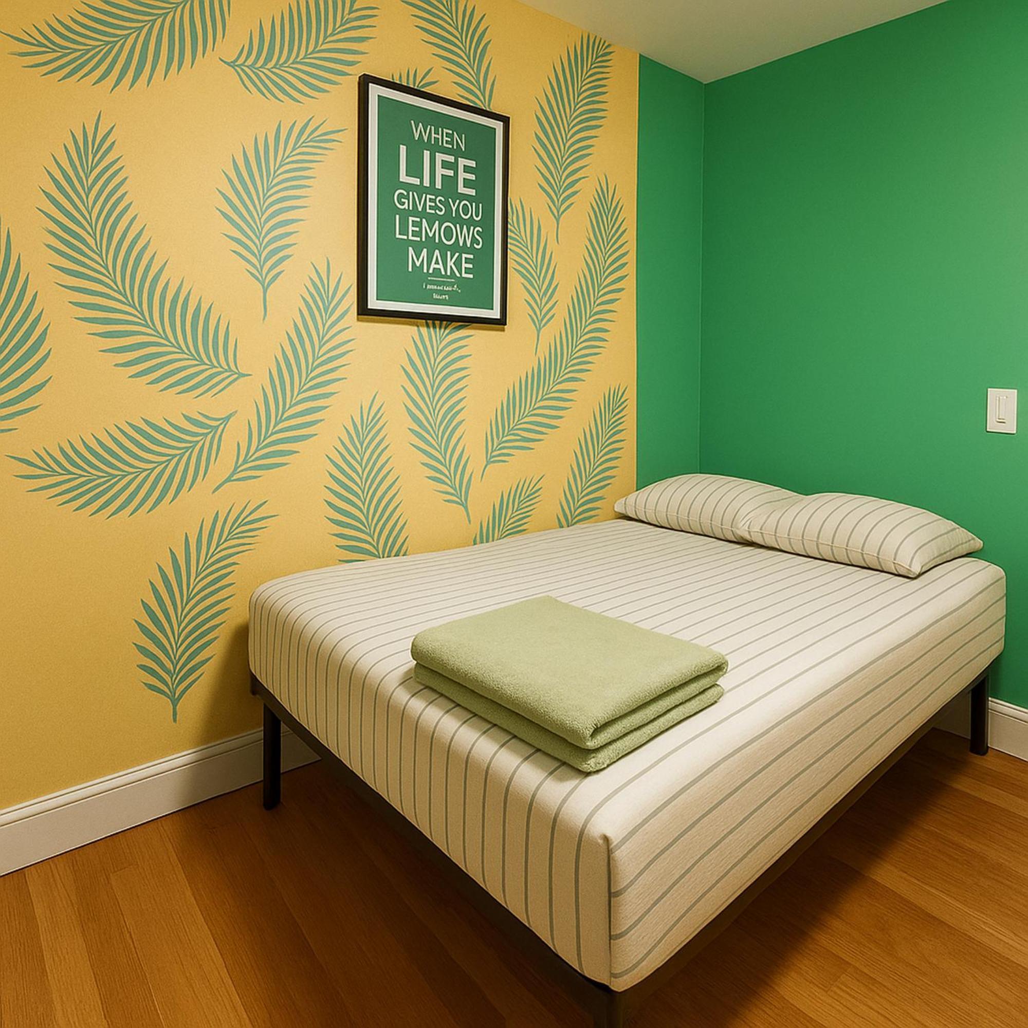 Lemon Vibes Queen Size Room * New York